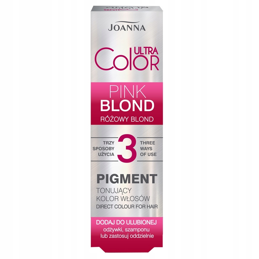 

Joanna Ultra Color Pigment tonujący Różowy Blond
