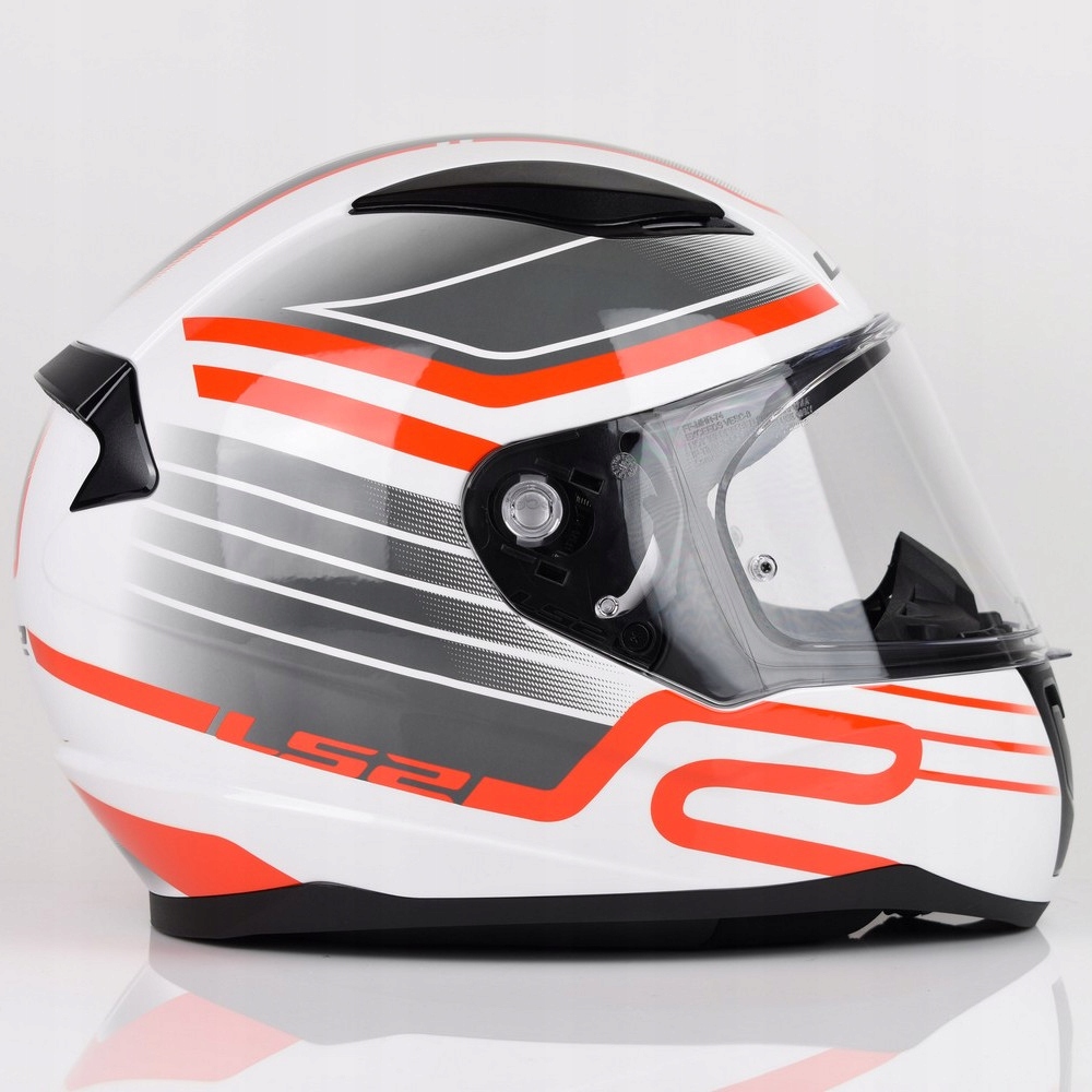 Kask motocyklowy LS2 FF353 Rapid II Circuit White Red L Rozmiar L