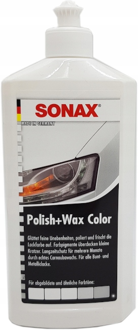 SONAX wosk koloryzujący nano BIAŁY 250ml BIAŁEGO