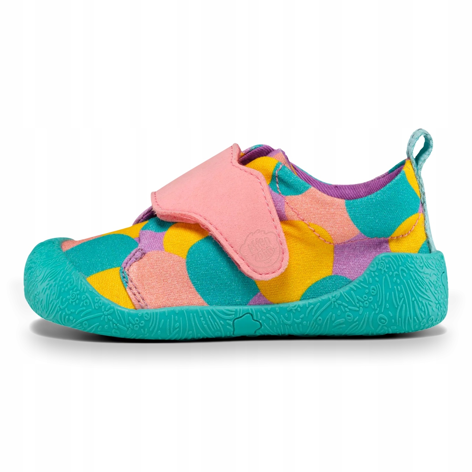Kapcie barefoot lekkie dziecięce Affenzahn Prewalker Cotton Smally Owl 25