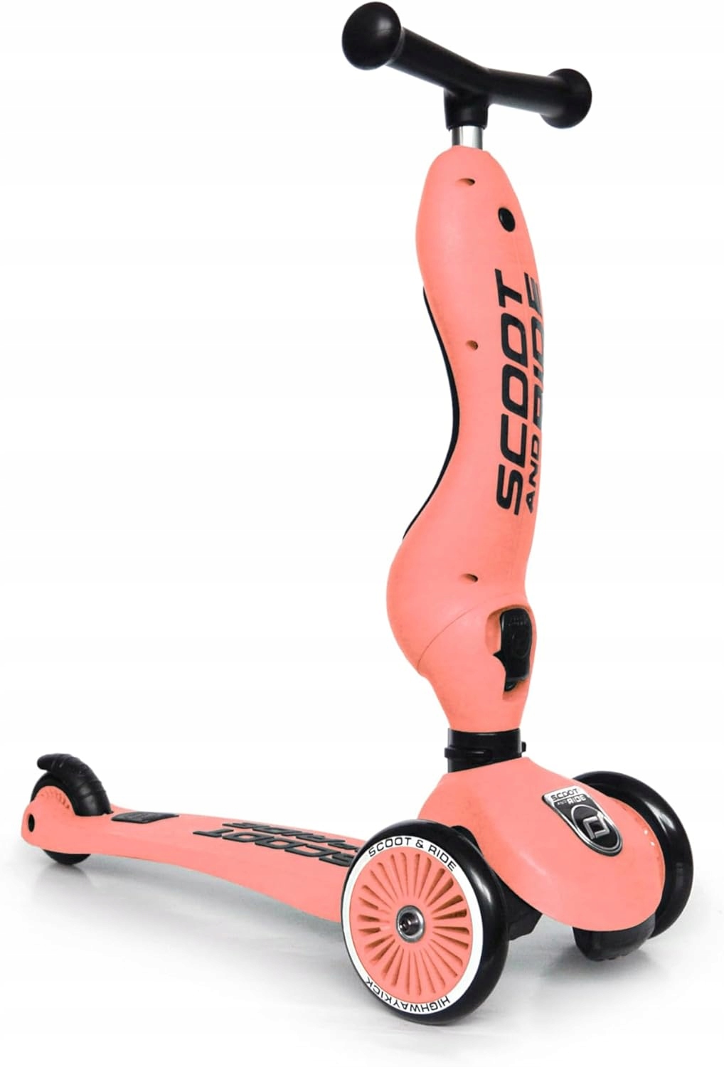 Hulajnoga trójkołowa Scoot & Ride Highwaykick 1 2w1 Peach