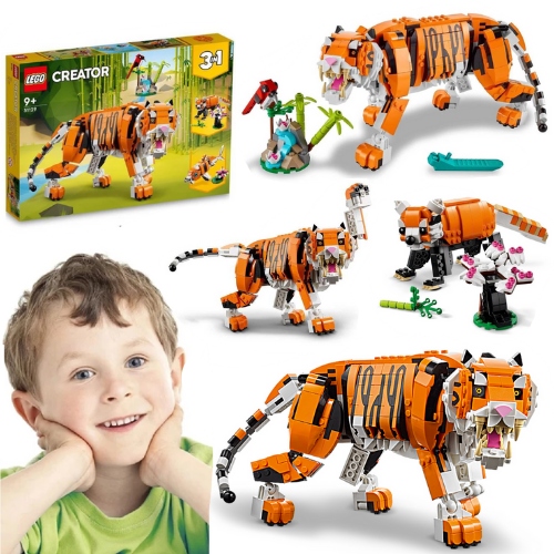 LEGO Creator TYGRYS 31129 PREZENT DLA 15 LATKA