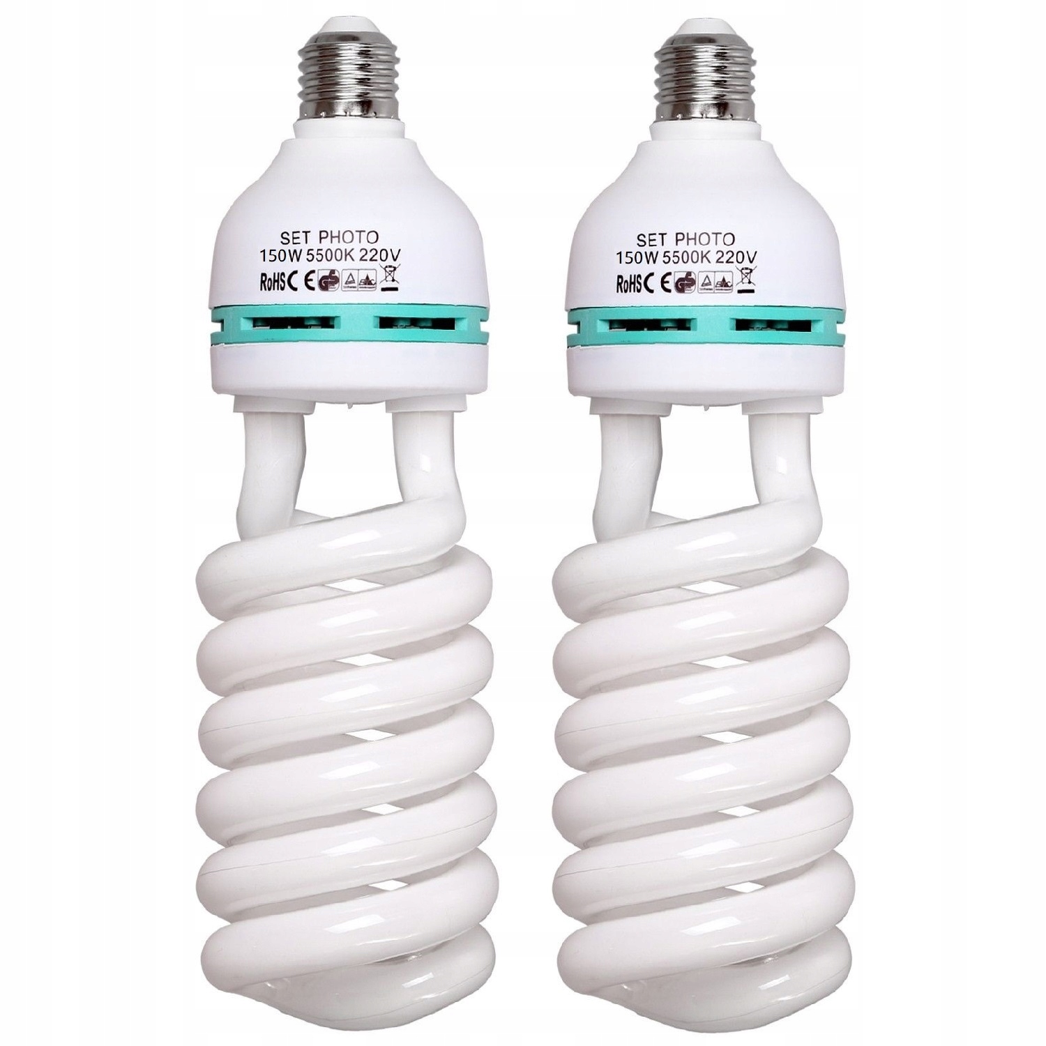 Žárovka pro studiové fotografie s trvalým světlem 230V 150W 600W trvalé světlo 5500K E27