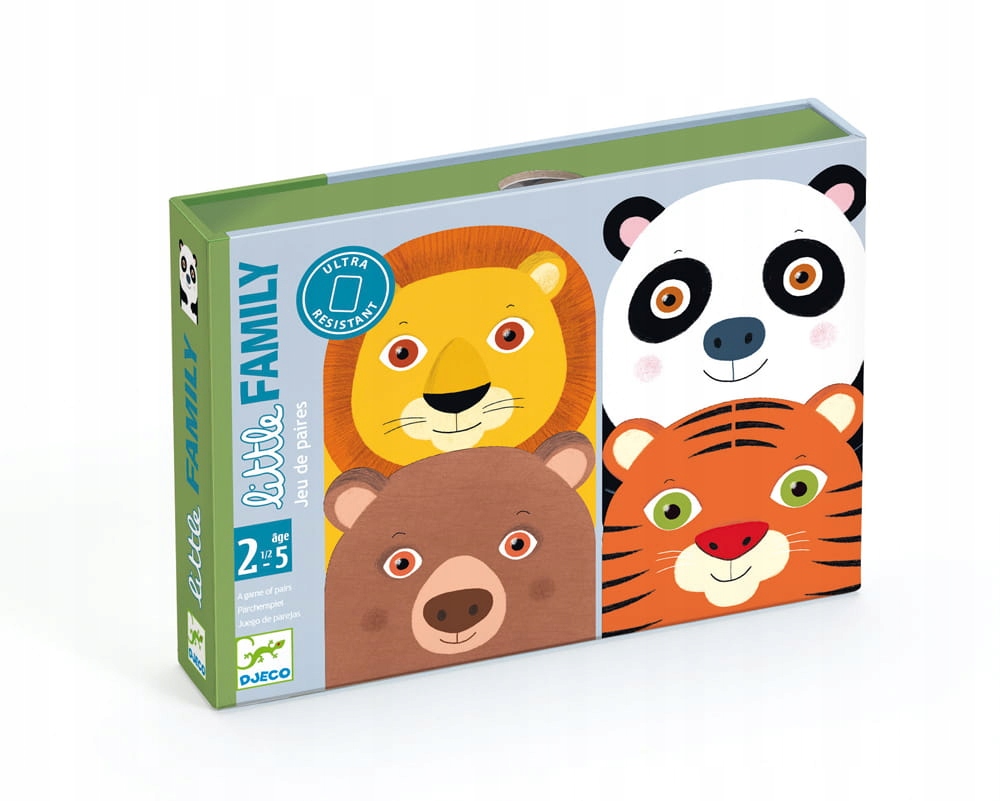 Gra Karciana MINI FAMILY 3-5 lat DJECO