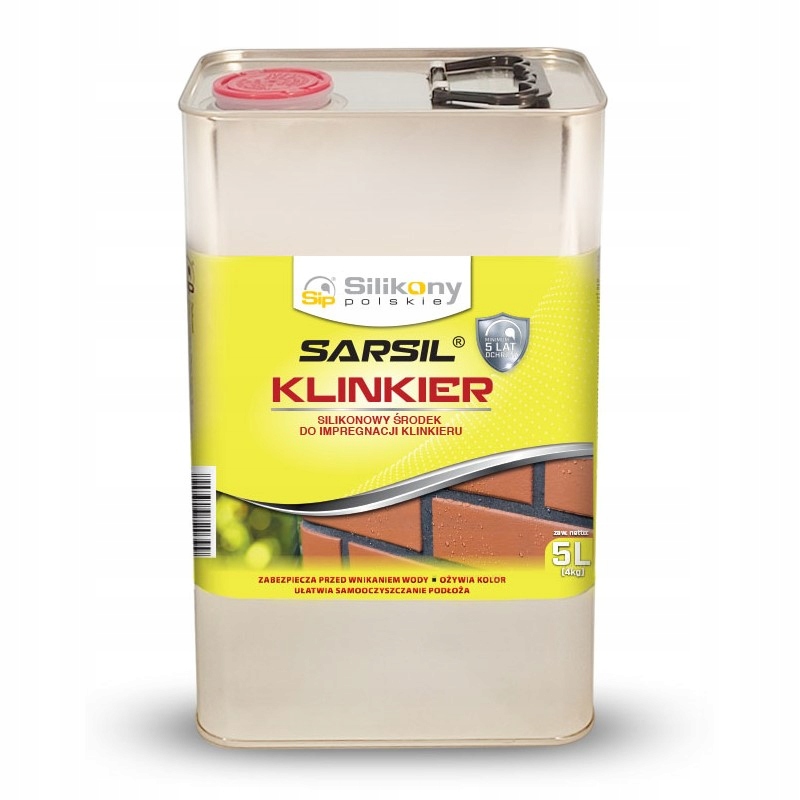 Sarsil Klinkier 5L Impregnat do klinkieru, cegły
