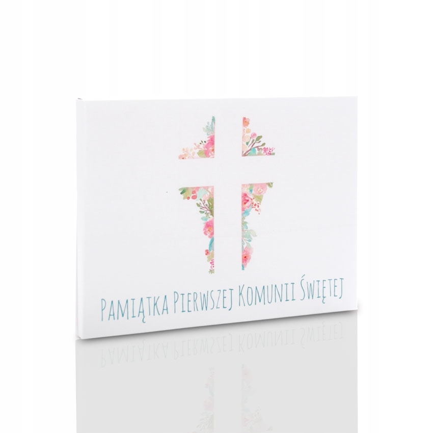 

Teczka komunijna krzyż na zdjęcia 10x15