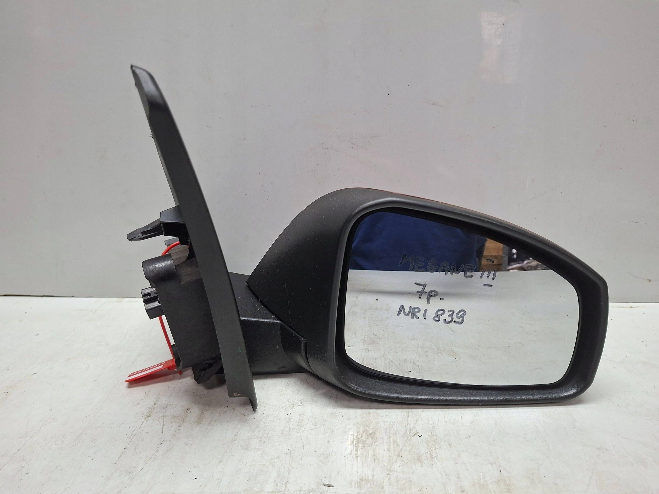 mirror exterior right 7 PIN RENAULT MEGANE III 2009