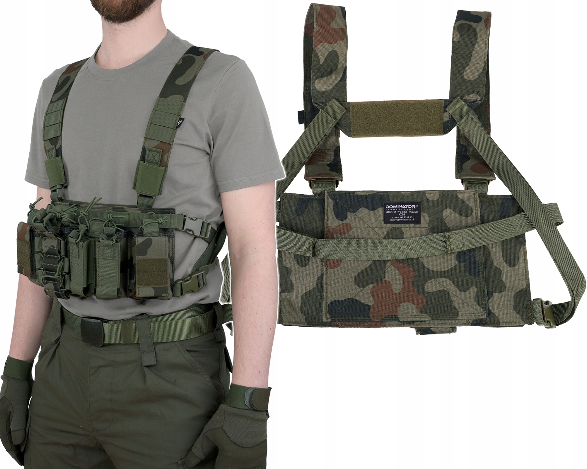Taktická Vesta Chest Palladin Dominator Nakladač Beryl/Grot/M4 vz.93