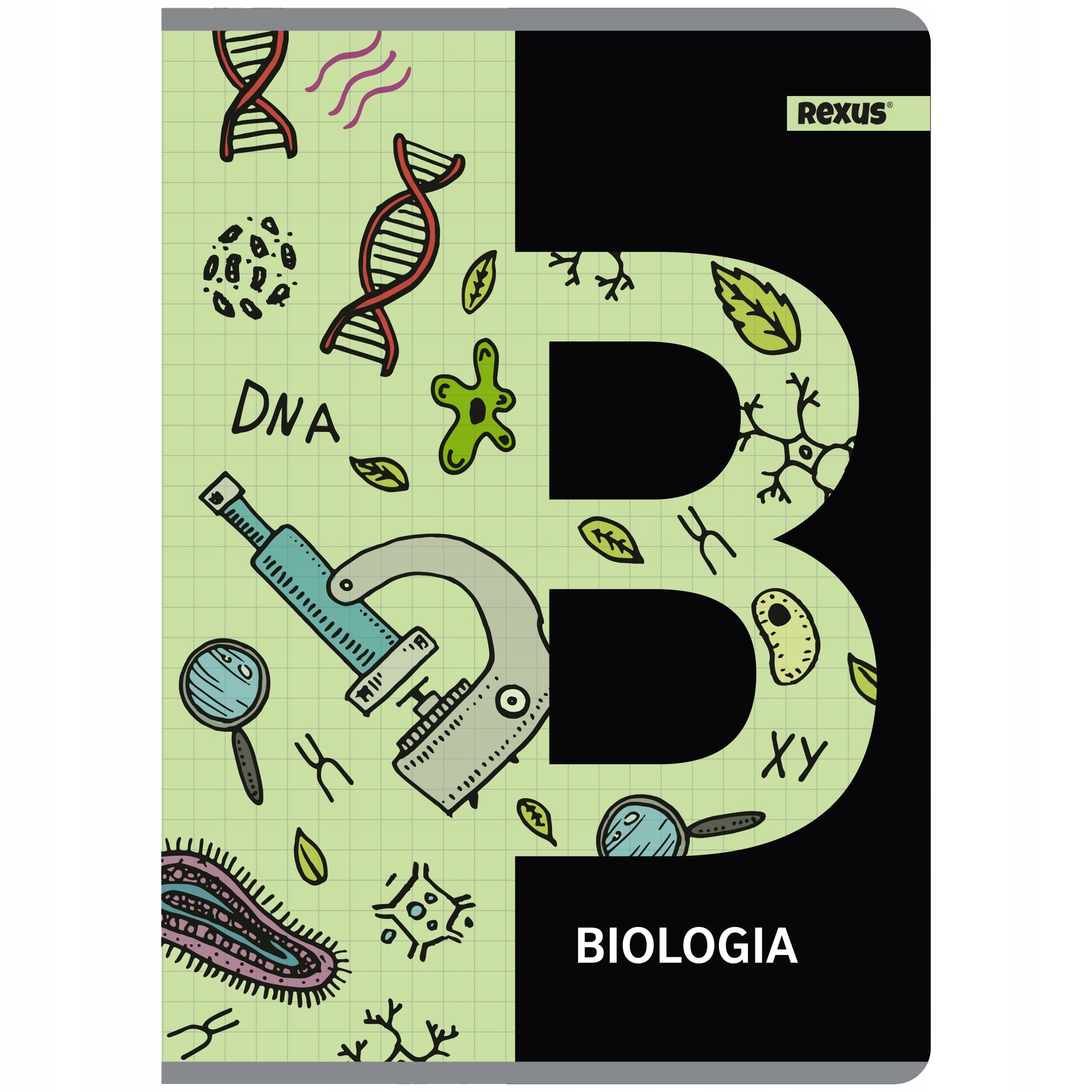 

Zeszyt Przedmiotowy Format A5 60k Biologia Kratka
