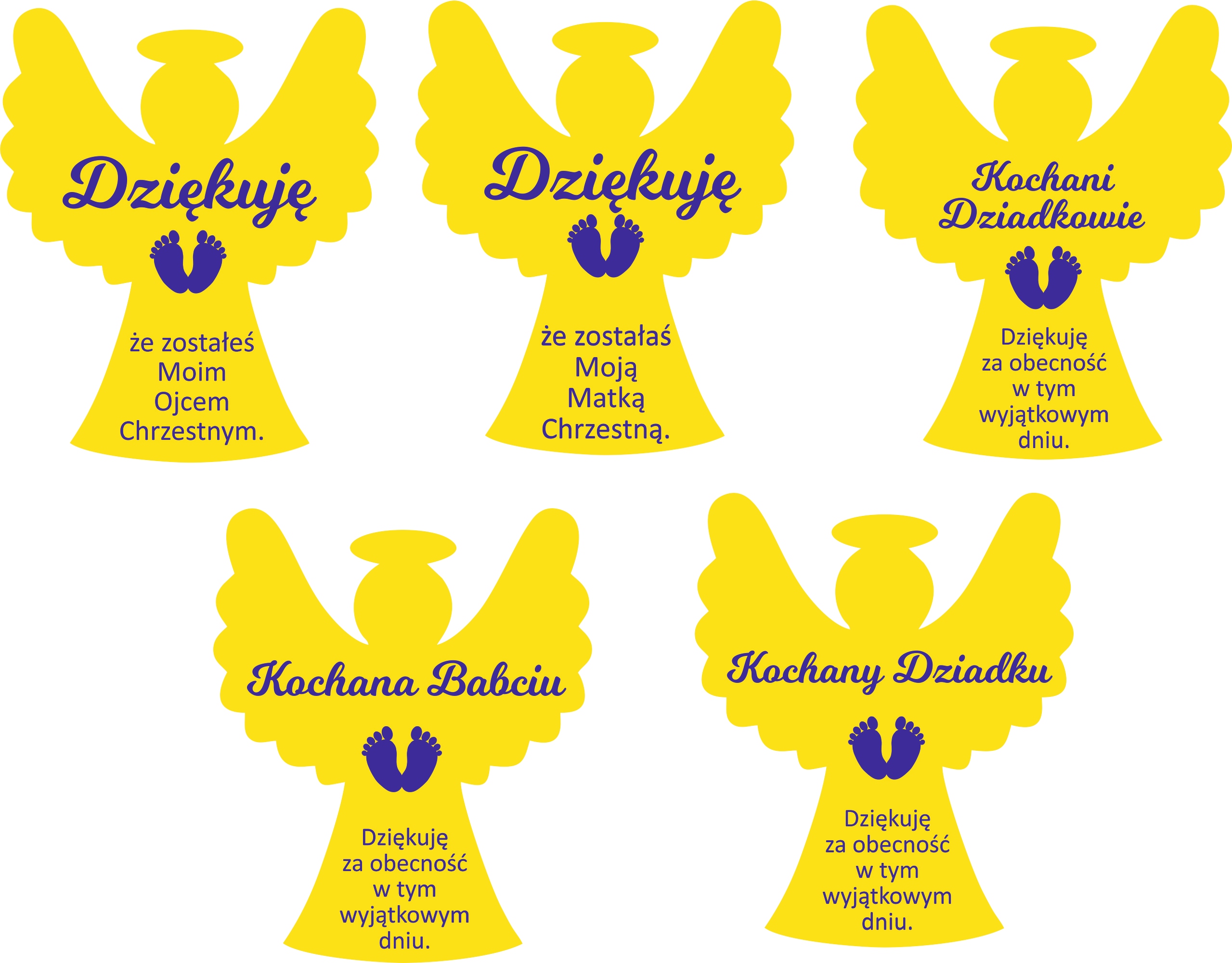 PODZIĘKOWANIE upominek prezent DLA CHRZESTNYCH zdjęcie +ZŁOTY MAGNES Rodzaj chrzest