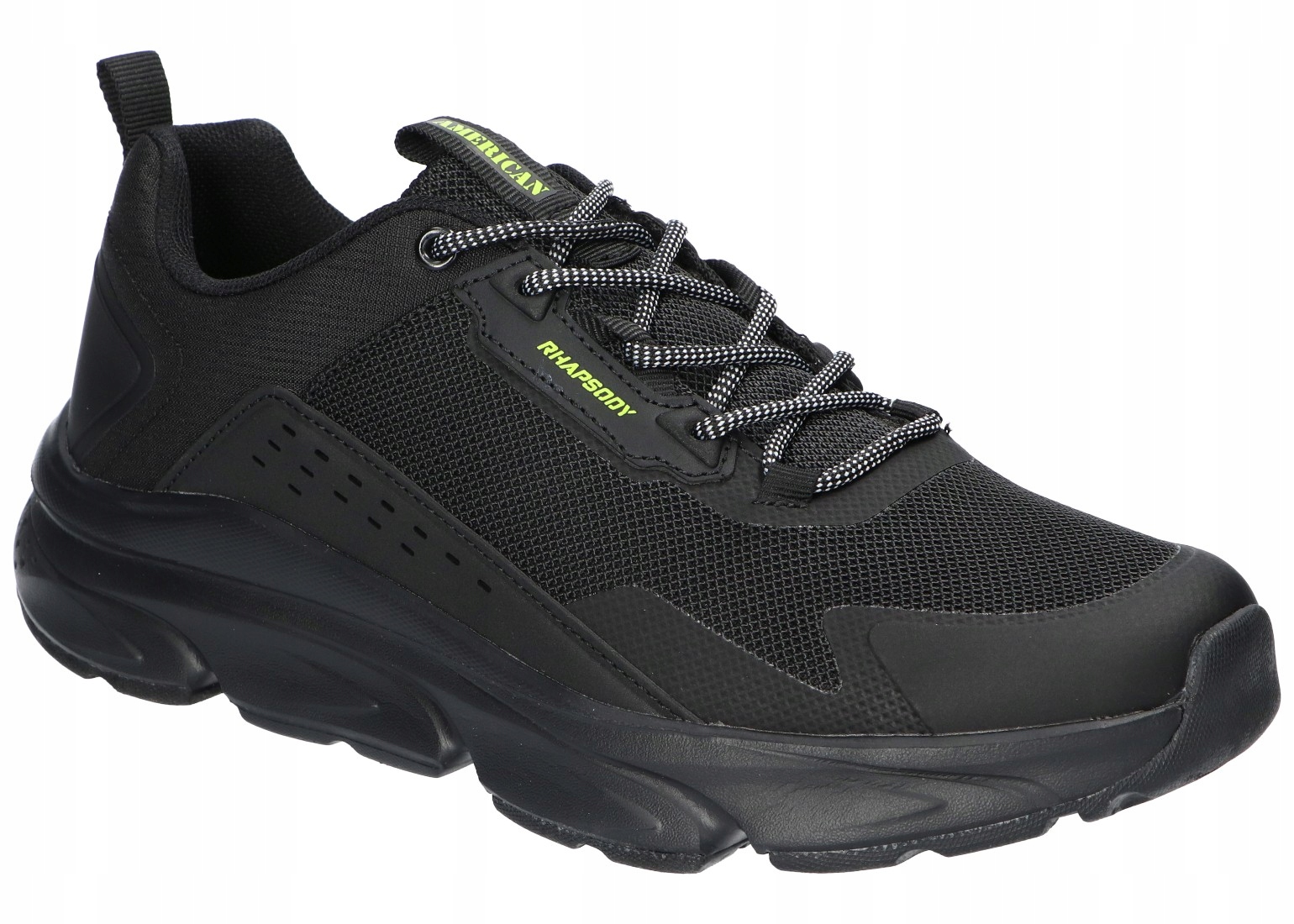 American Club RH181 Originální Tenisky Pánské Sportovní Boty Černé 44