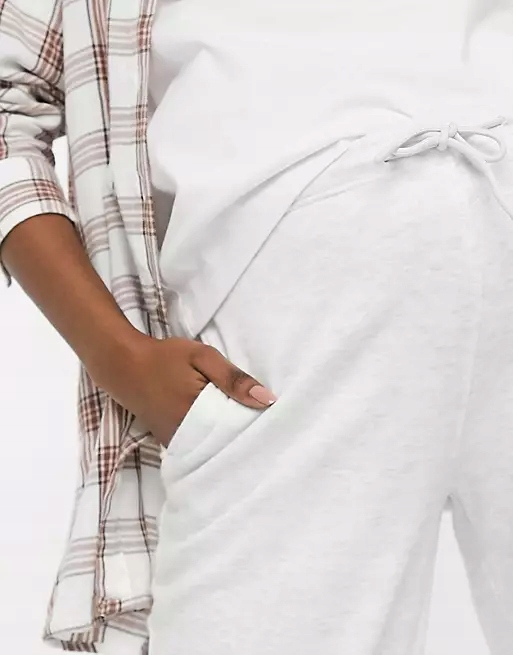 TOPSHOP R.S 44H15TPGY SPODNIE DRESOWE JOGGERY CIĄŻOWE K4 Rozmiar S