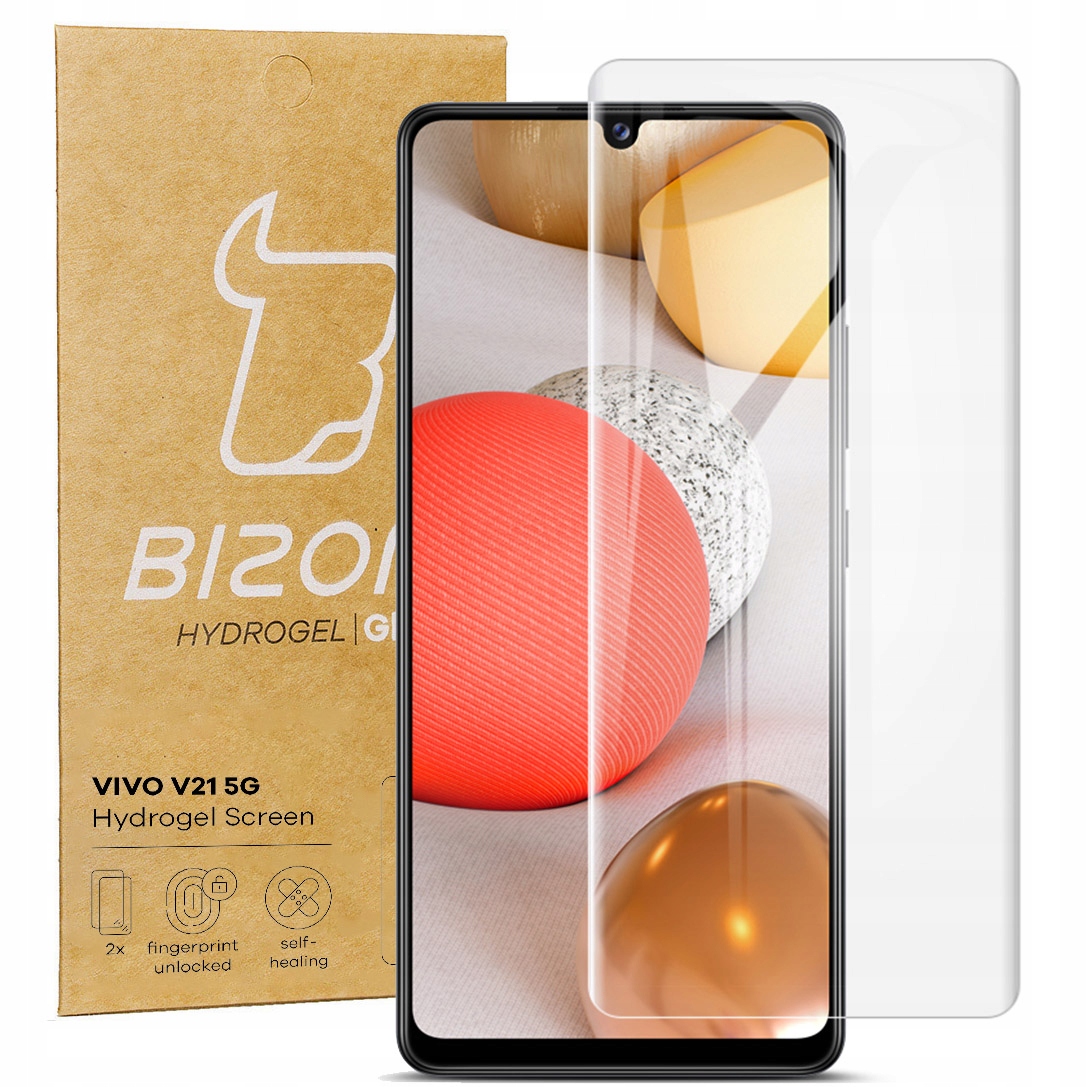 

Folia hydrożelowa na ekran Bizon do Vivo V21 5G