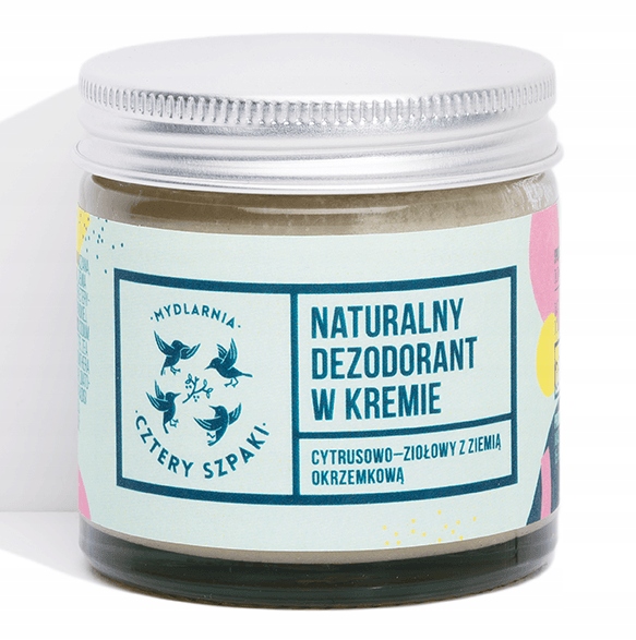 

Cztery Szpaki Cytrusowy Dezodorant W Kremie 60ml