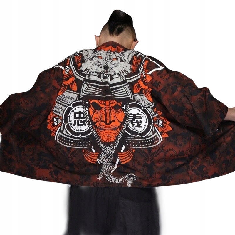 

Koszula Kimono Styl Japoński Samuraj Kostium Moda