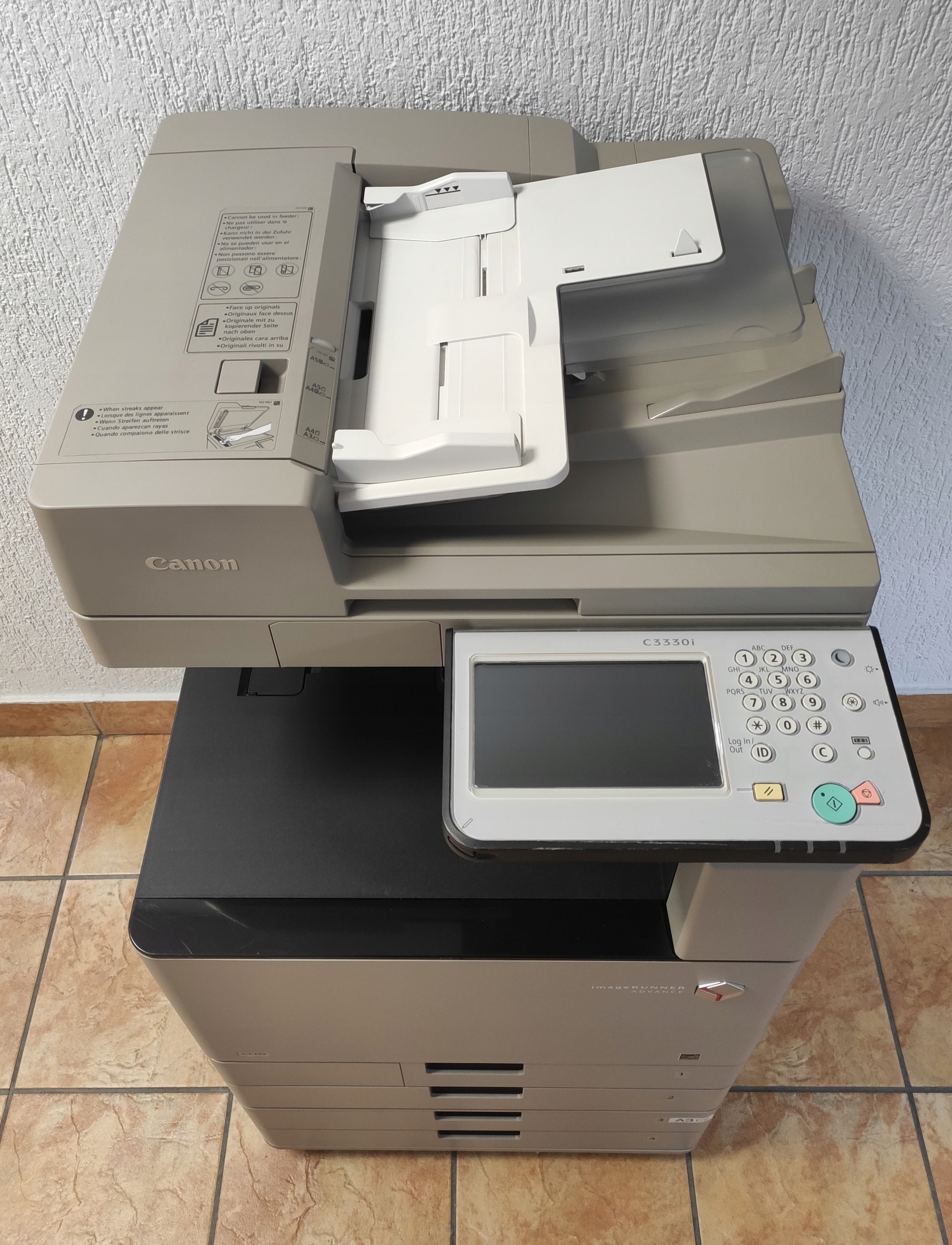 Canon imageRUNNER ADVANCE C3330i MFP Model C3330i