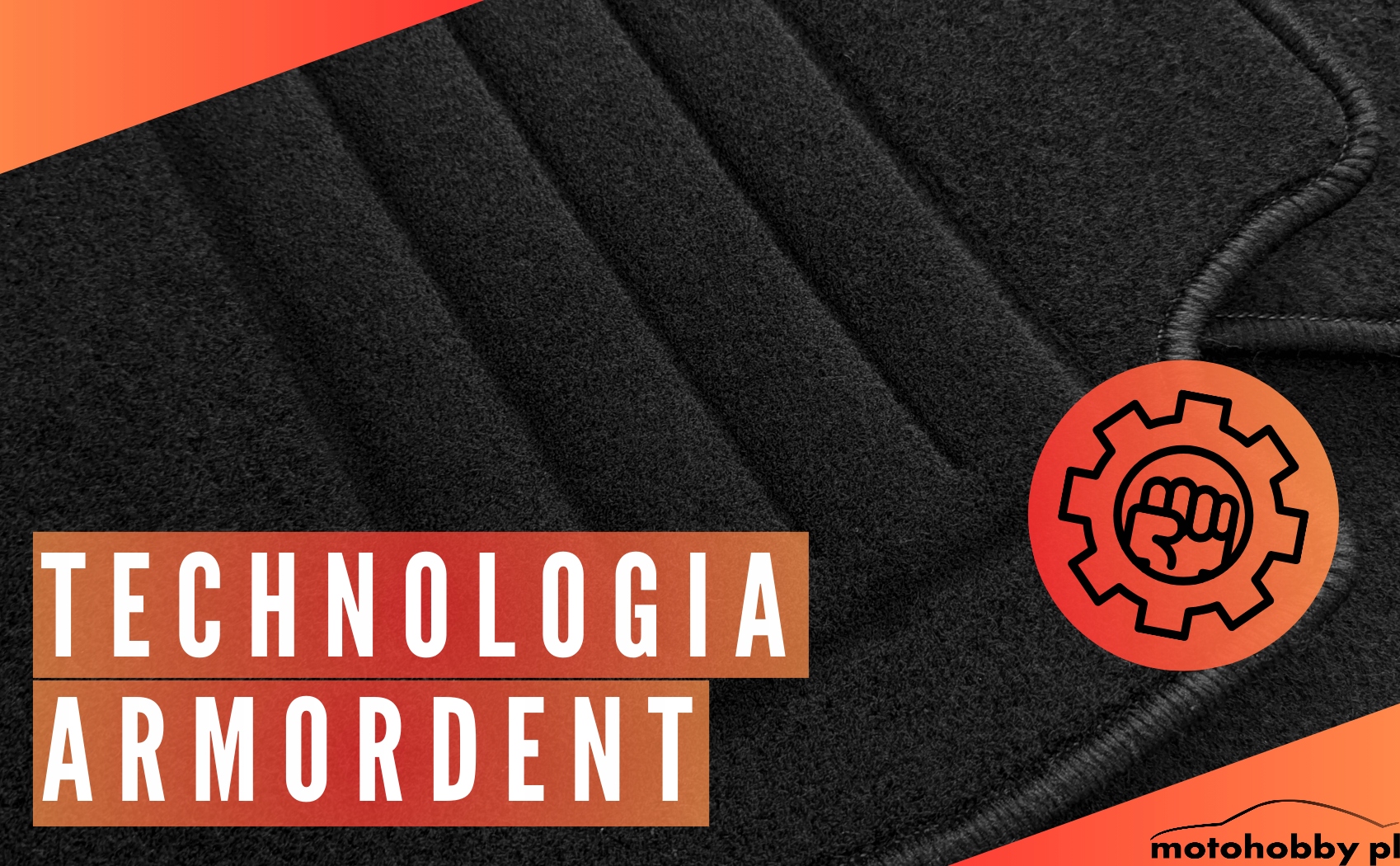 DYWANIKI WELUROWE SAMOCHODOWE CZARNE PRZODY 2SZT+ STOPERY PREMIUM NA WYMIAR Producent Motohobby