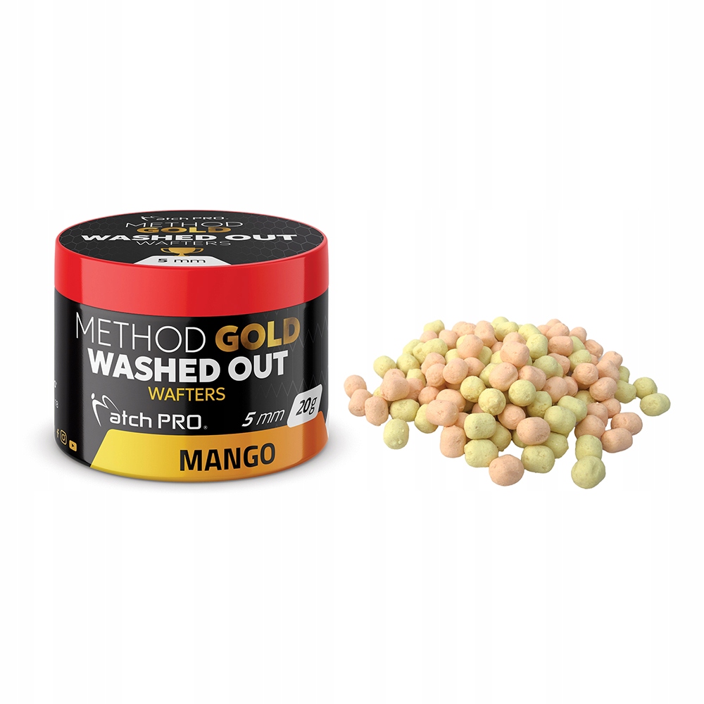MatchPro Method Gold Wafters Washed Out 5 mm Mango