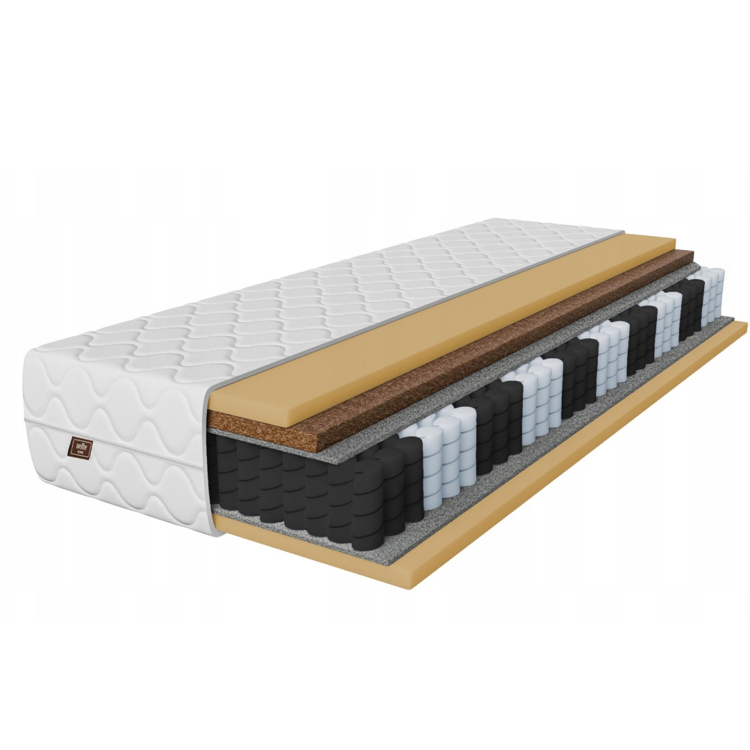 Taštičková matrace 120x200 Prestige Kokos 26 cm pružinová tvrdá H4/H5