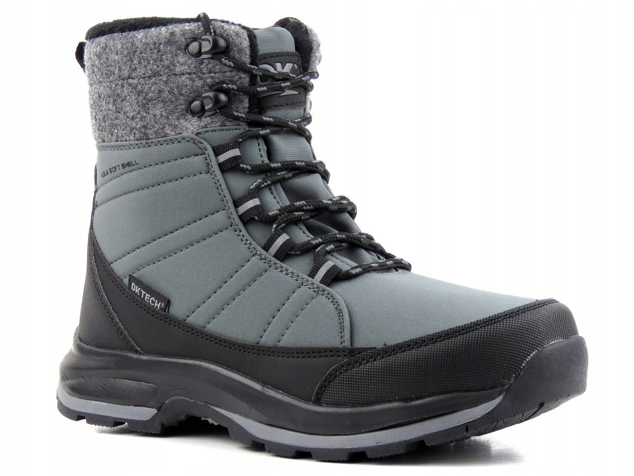 ŚNIEGOWCE DAMSKIE DK 2104 SOFTSHELL BUTY ZIMOWE