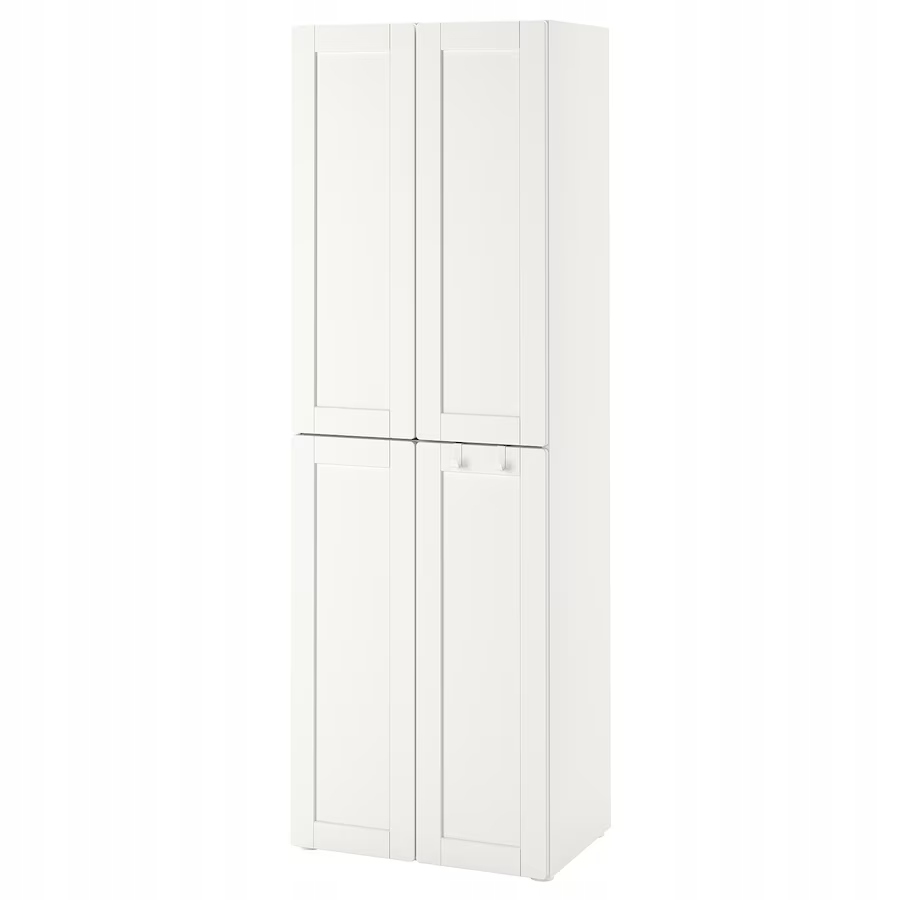 IKEA SMASTAD PLATSA Skriňa 60x40x180 cm biela