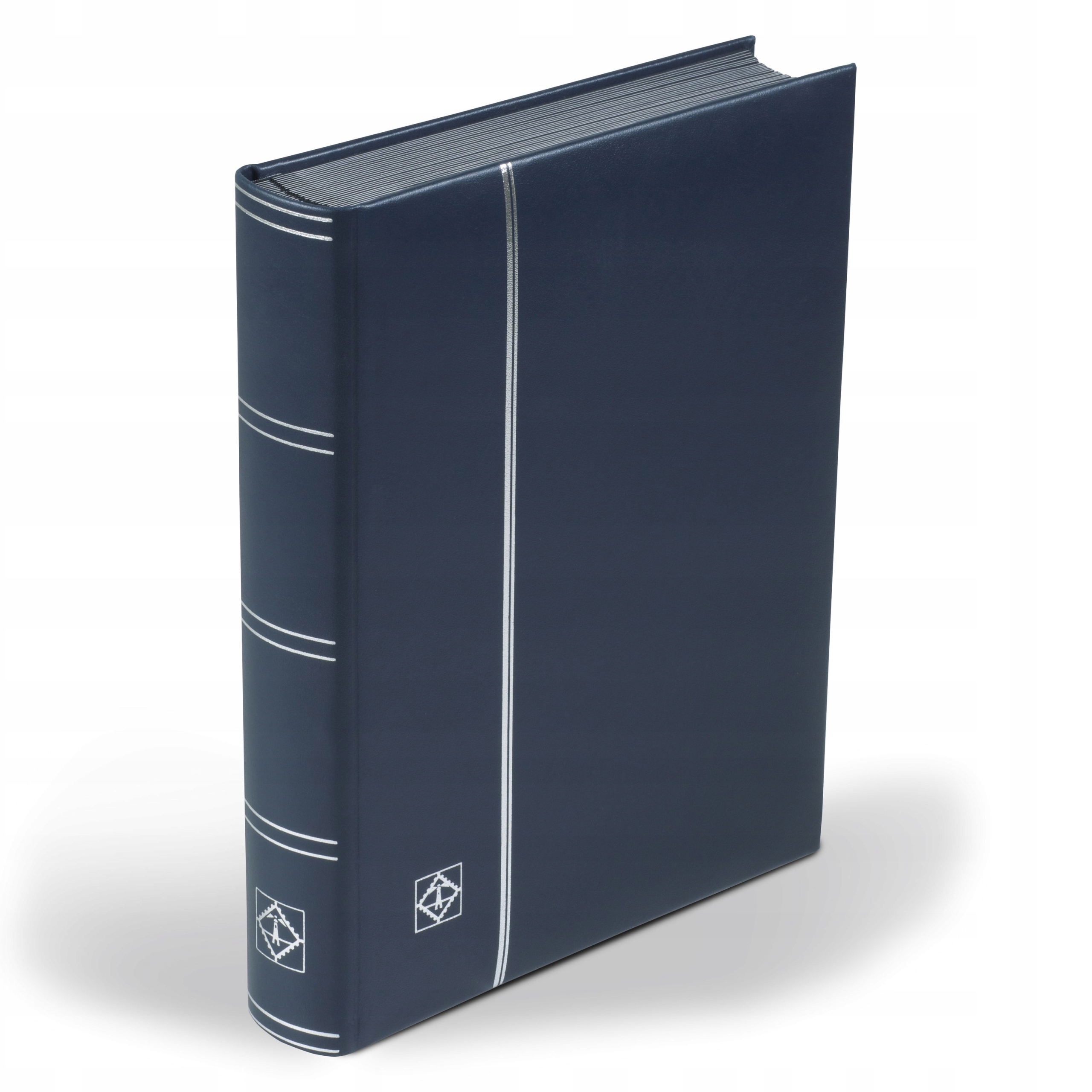Leuchtturm Klaser Na Známky Leder Kůže 64 Stran Modrý