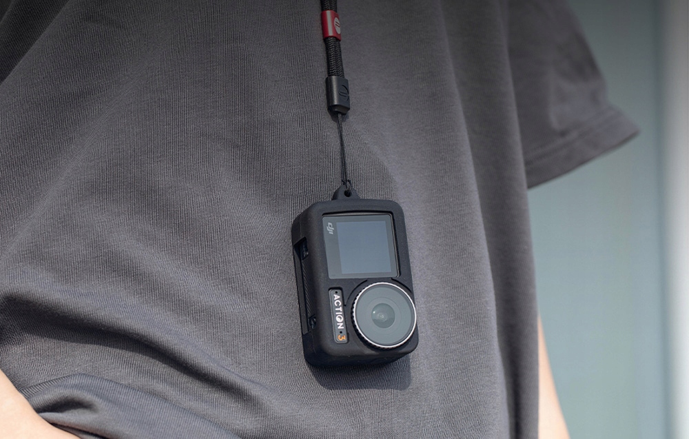 OSŁONA SILIKONOWA OCHRONNA CZARNA PGYTECH DO KAMERY SPORTOWEJ OSMO ACTION 3 Marka PGYTECH