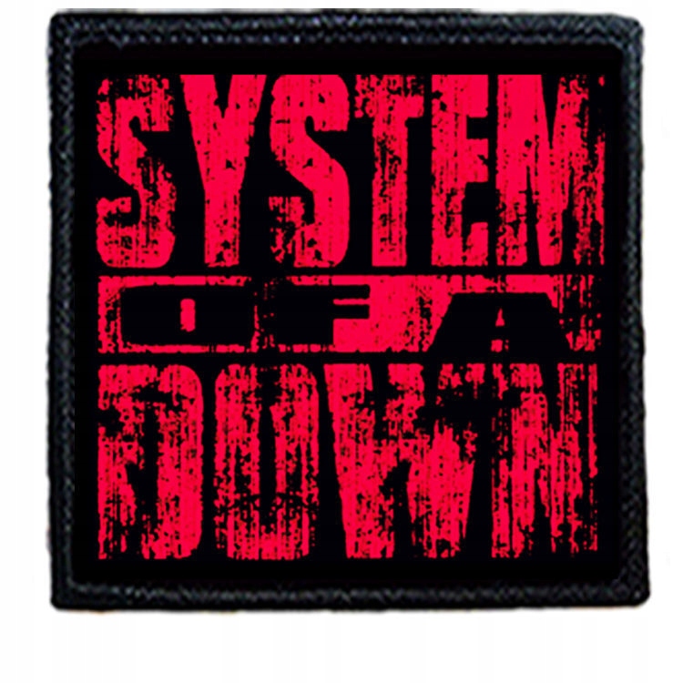 

Naszywka System Of A Down 10 x 10 cm Dużo Wzorów!