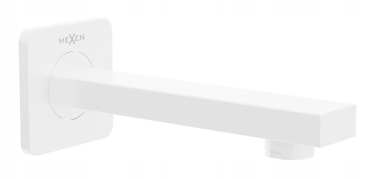 MEXEN CUBE PODTYNKOWA WYLEWKA WANNOWA BIAŁA