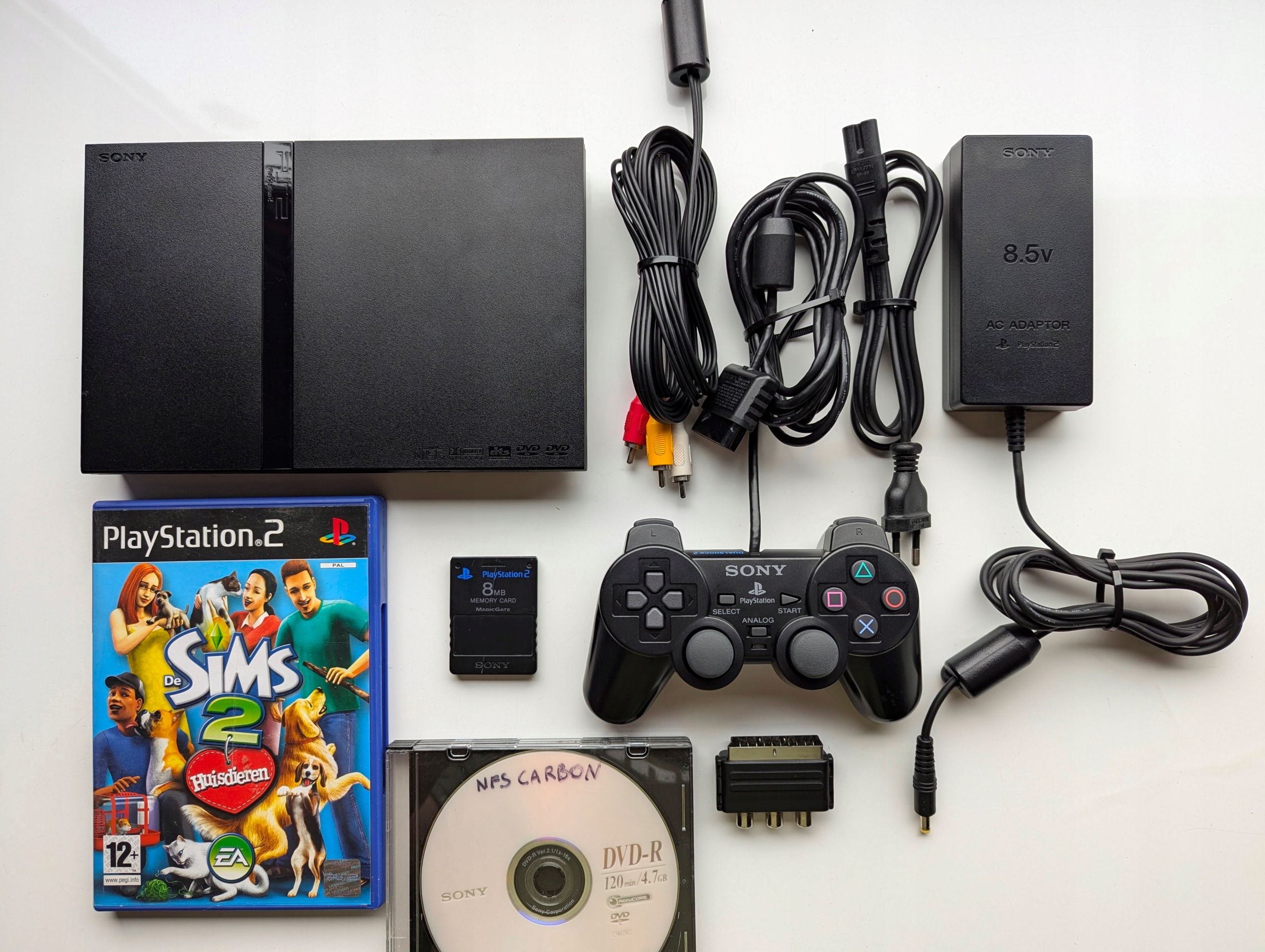 **** Konsola Playstation 2 PSX PS2 SCPH-75004 + Box **** Kod producenta SCPH-75004