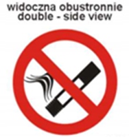 

Naklejka na Samochód Szybę Zakaz Palenia Avisa