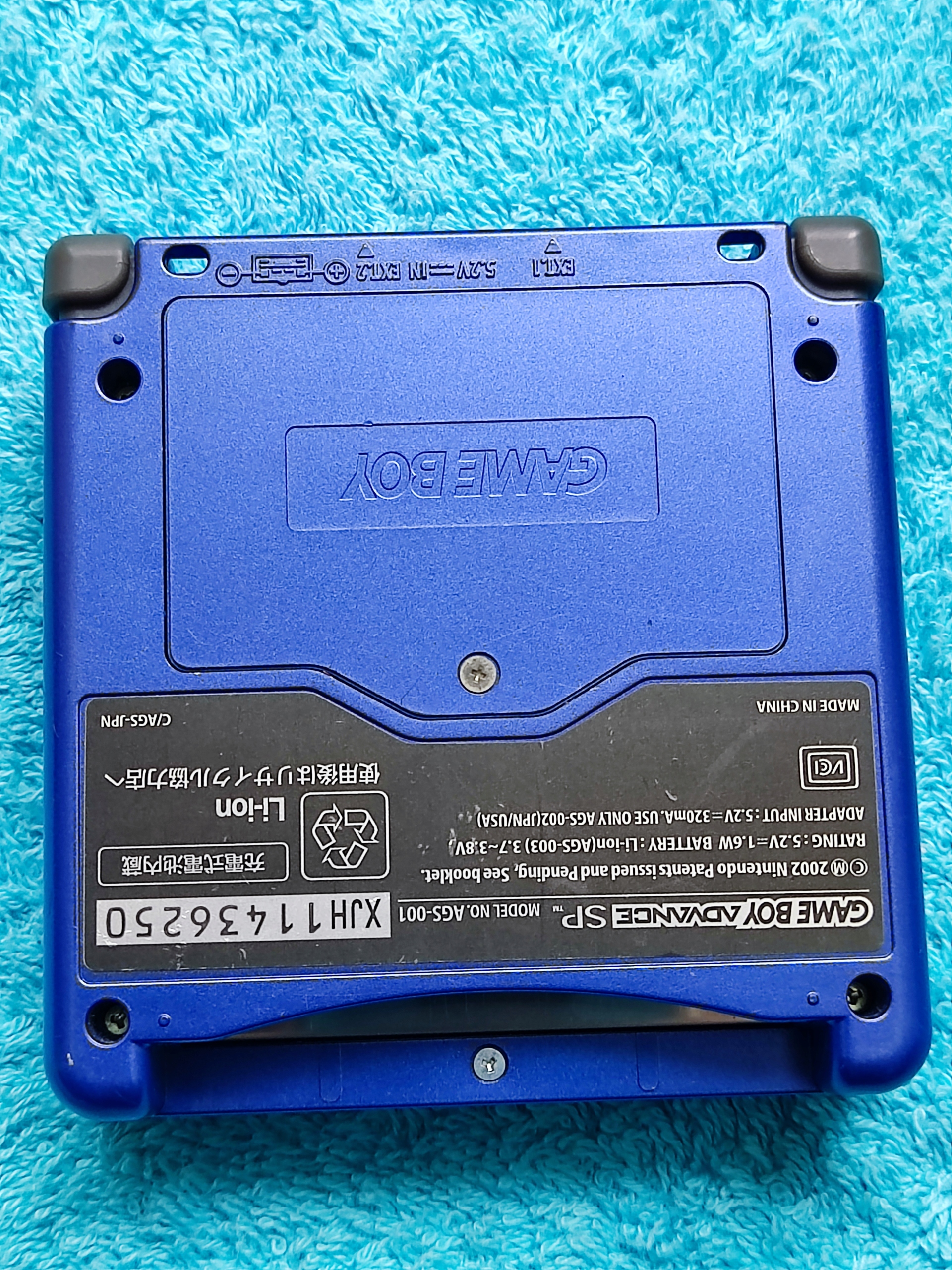 Konsola Game Boy Advance SP Silver zestaw