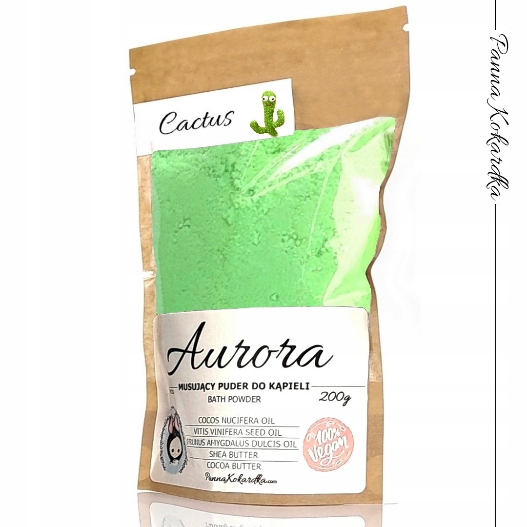Zapachowy MUSUJĄCY PUDER Do Kąpieli KAKTUS kolorowa sól zapachowa SPA SHEA EAN (GTIN) 5903839091414