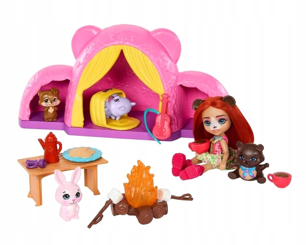 ENCHANTIMALS.WYCIECZKA Z LALKĄ MIŚ HTW71