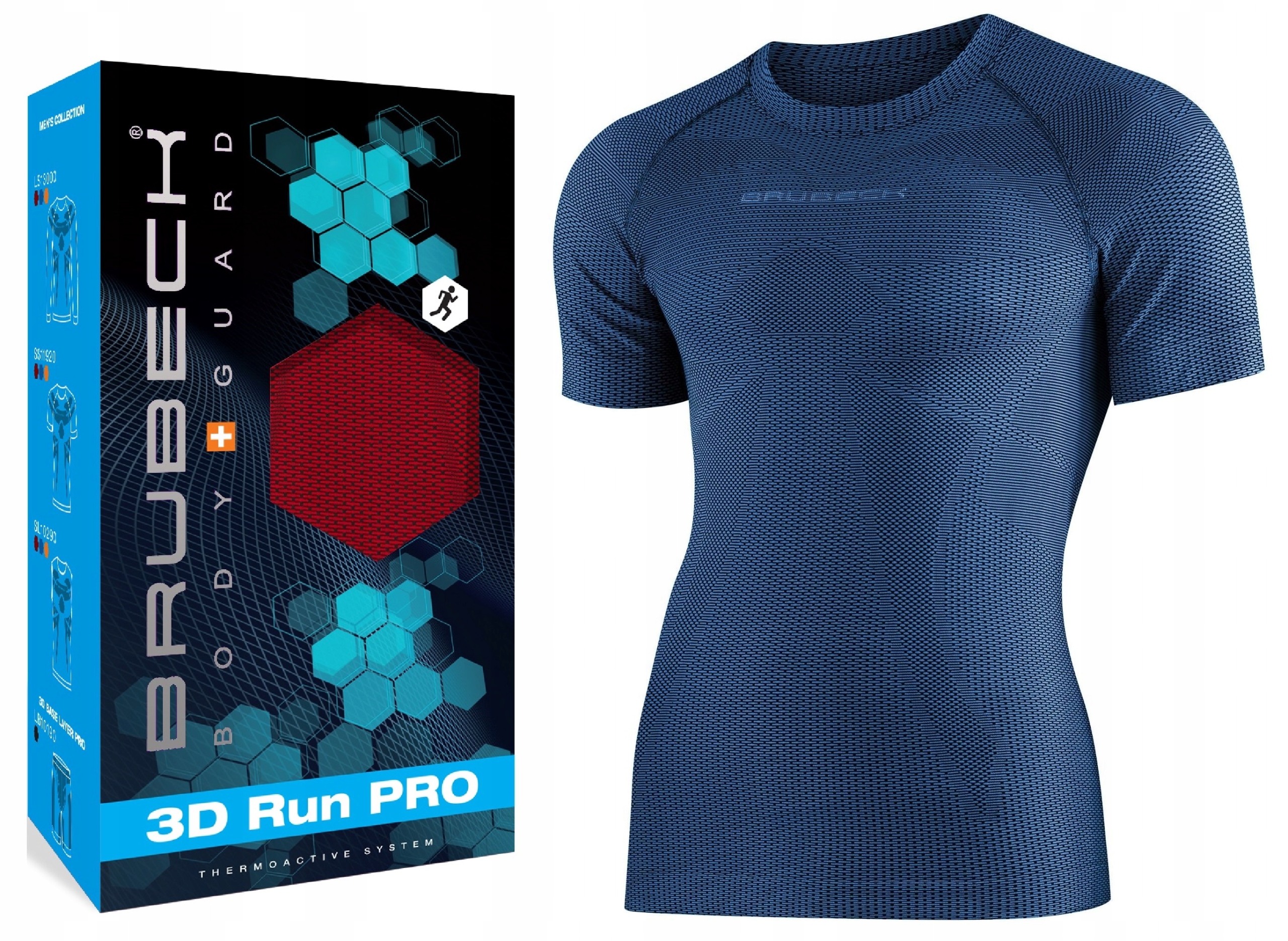 Turystyczny T-shirt Koszulka Brubeck 3D Pro -XL
