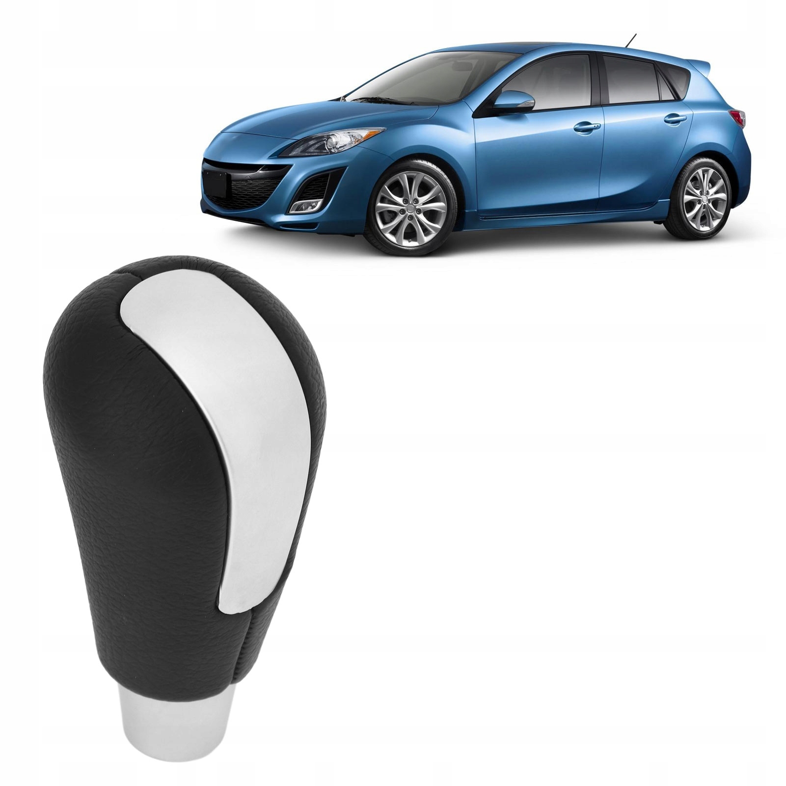 GAŁKA ZMIANY BIEGÓW TUNING SKÓRA MAZDA 3 08-11 Producent części Inny