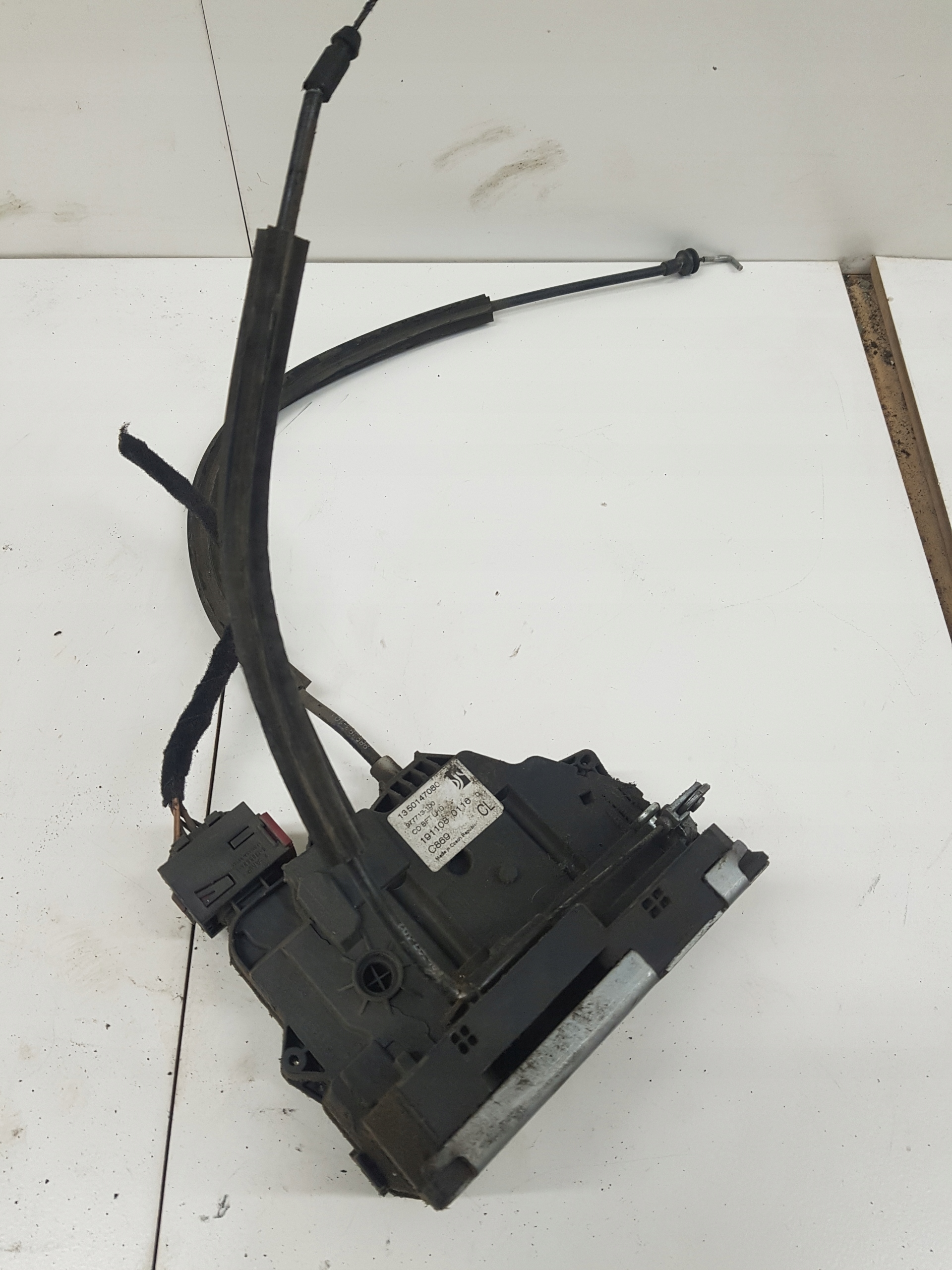 lock door right front FIAT DUCATO 3 1350147080