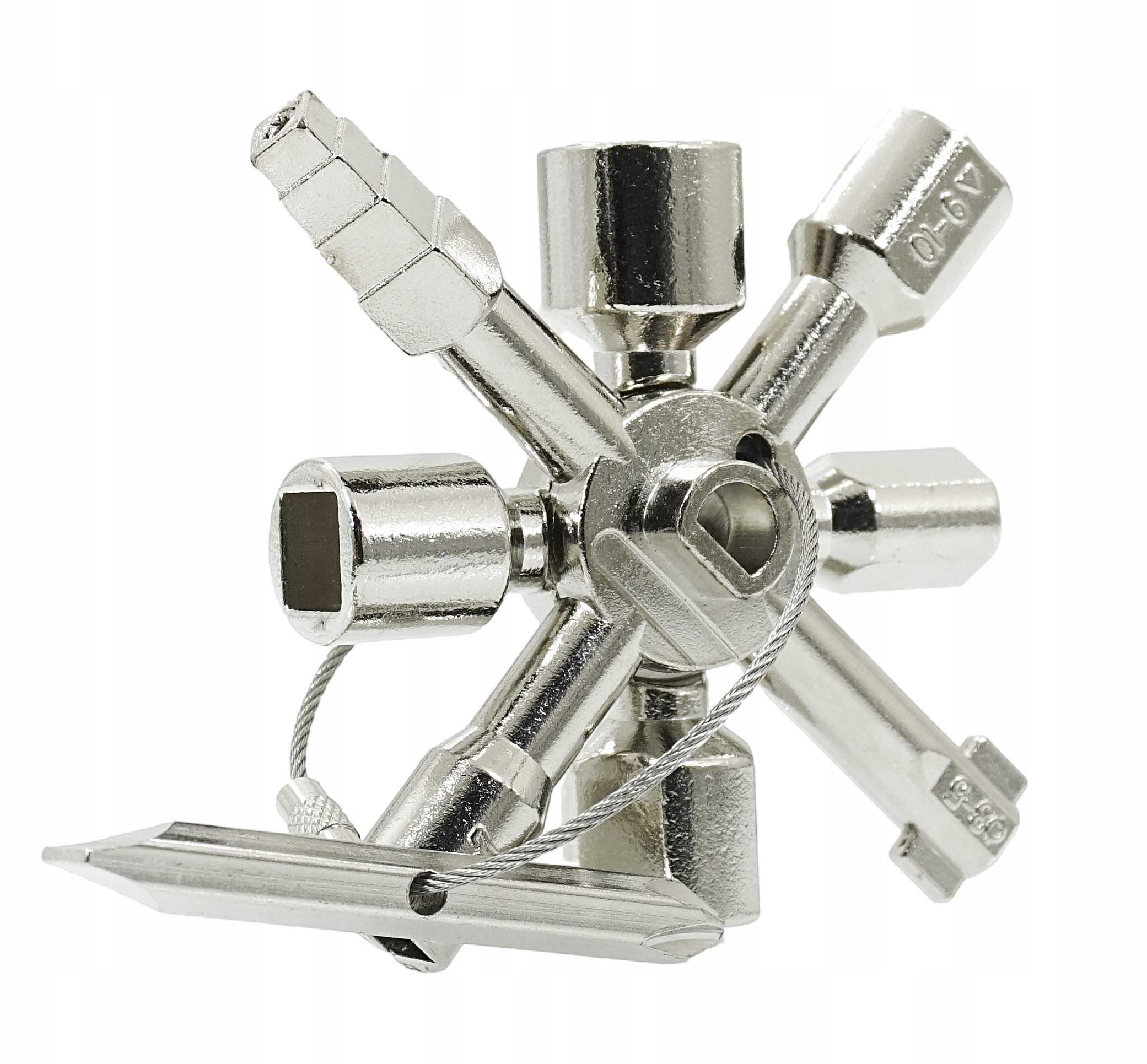 Klucz Do Szaf Szafek Technicznych Sterowniczych Grzewcze Elektrycznych 10w1