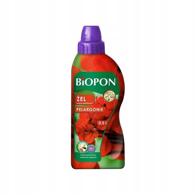 

Biopon Nawóz mineralny do pelargoni żel 0,5l