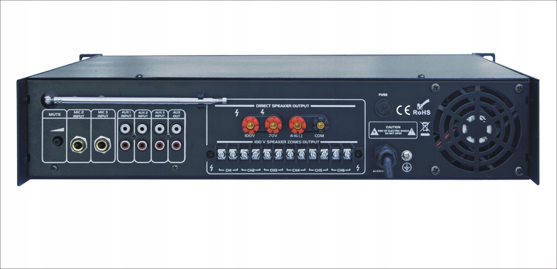 RH Sound ST-2180bc 100V радіопідсилювач бренд RH Sound