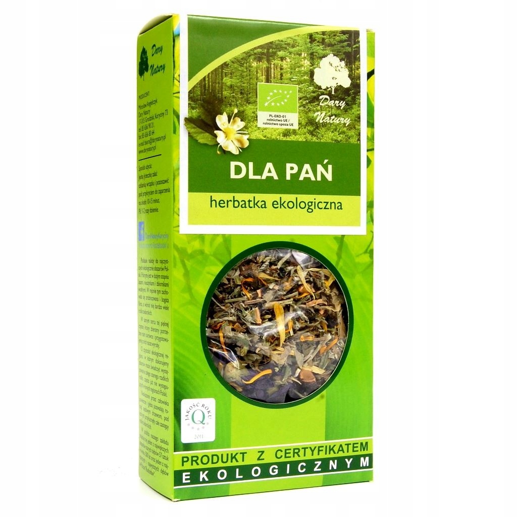 

Dla Pań Eko 50 g herbatka Dary Natury