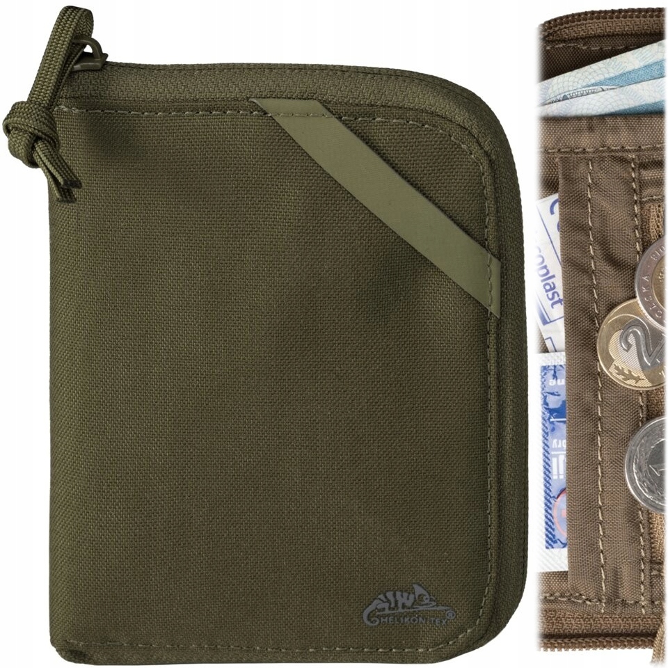 Pánská peněženka Helikon Edc Large Cordura Olive Green