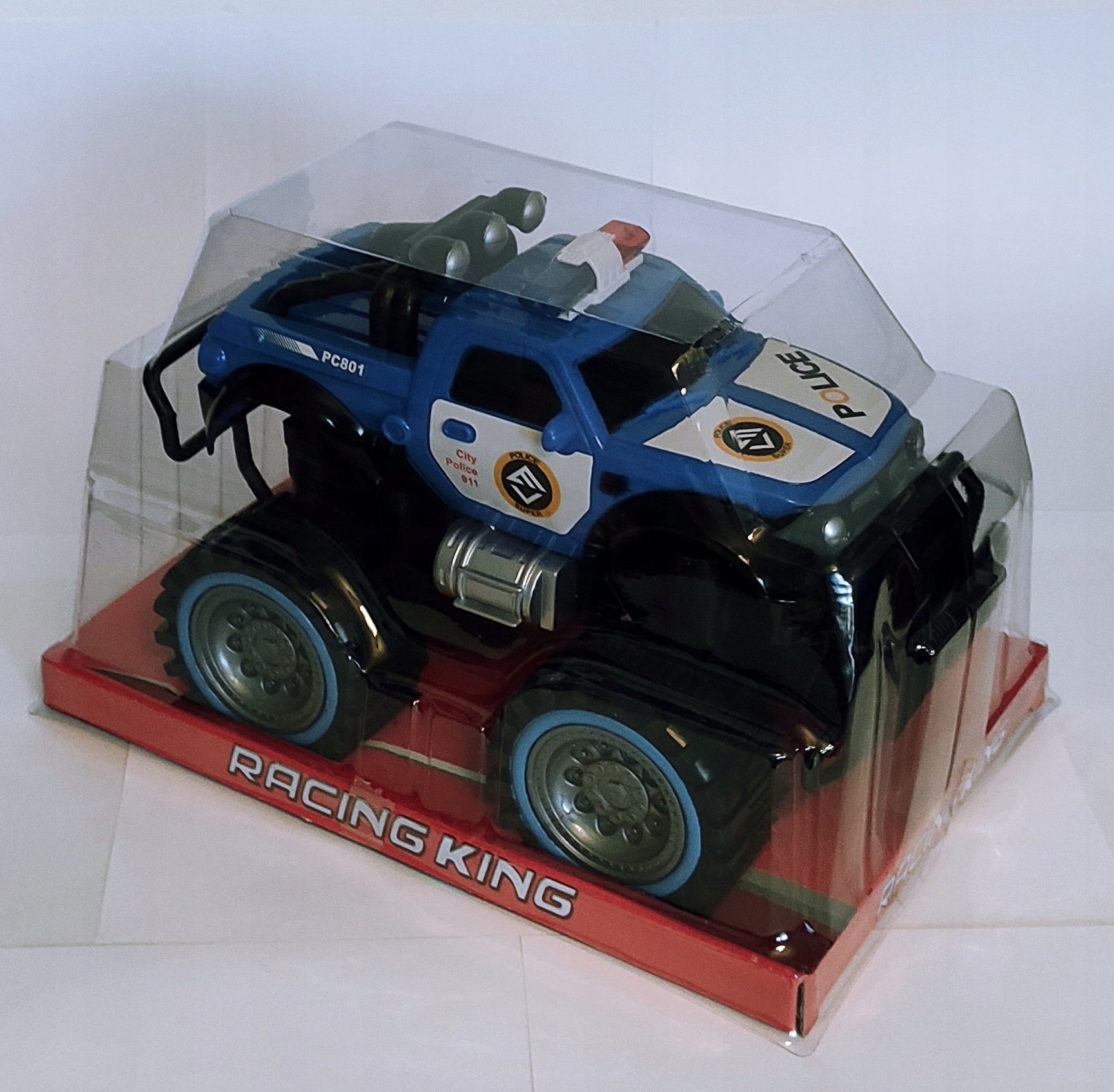 ПОЛИЦЕЙСКИЙ автомобиль Racing King БОЛЬШОЙ, 25 см