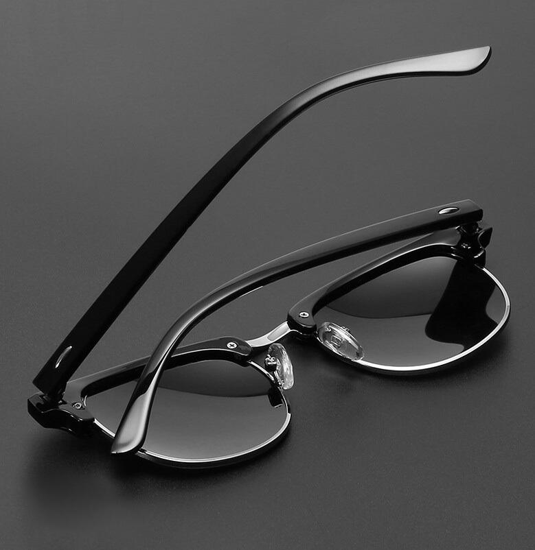 MĘSKIE Okulary Słoneczne Polaryzacyjne nerdy UV400 PRZECIWSŁONECZNE UV400 Fason nerdy