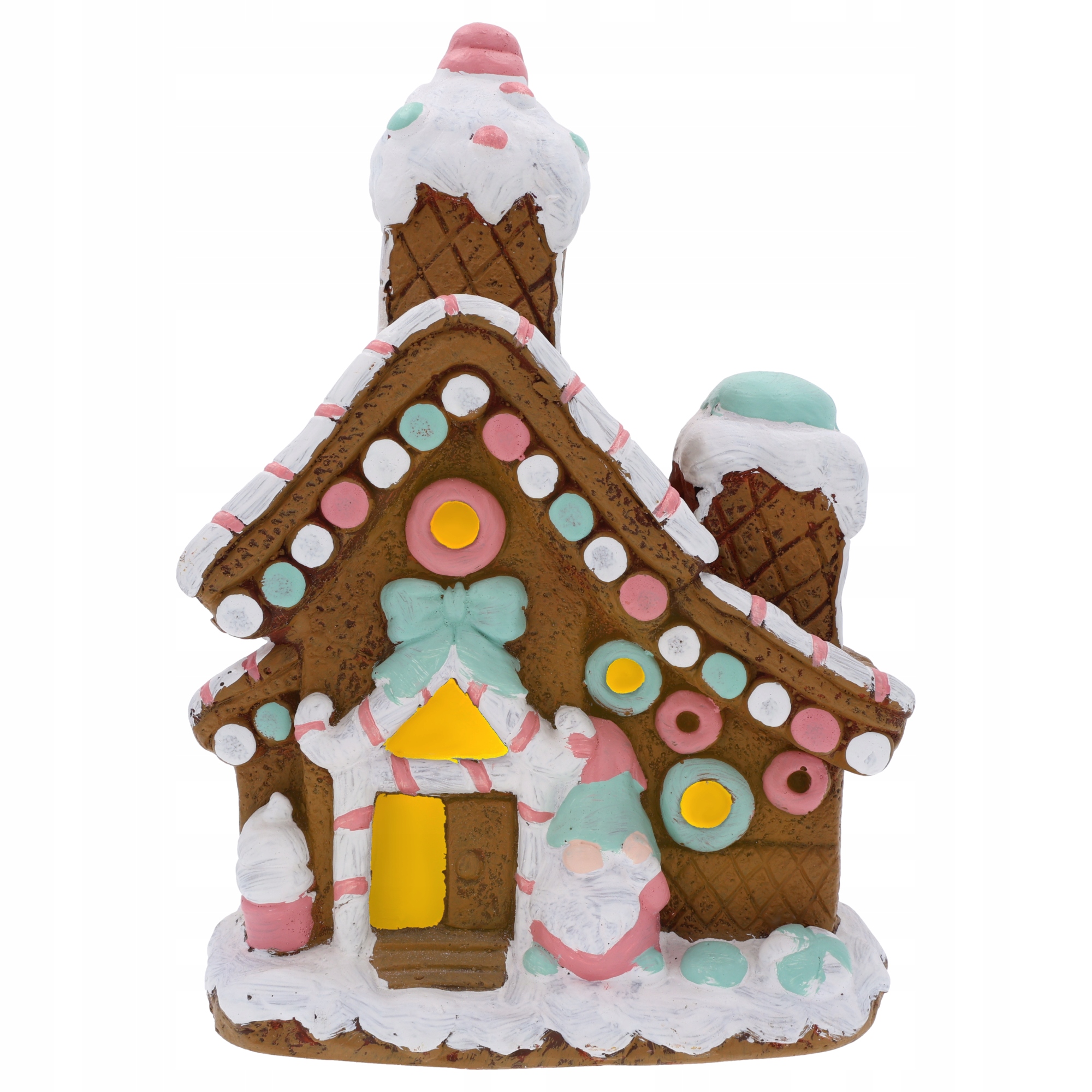 Svítící perníkový domeček na baterie, vánoční lampion, dárek pod stromeček