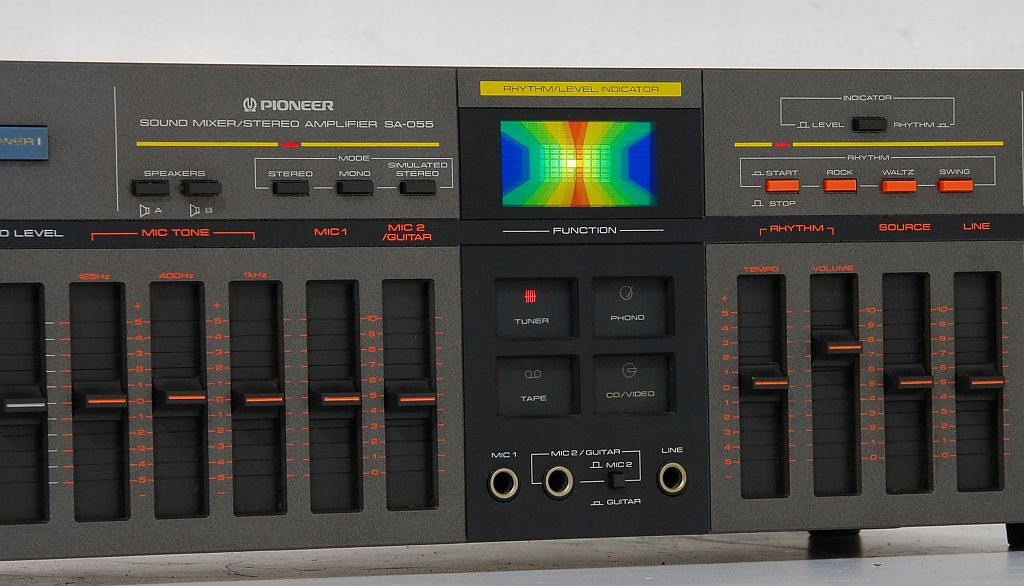PIONEER SA-055 UNIKATOWY NIESPOTYKANY WZMACNIACZ STEREO ! Model SA-055