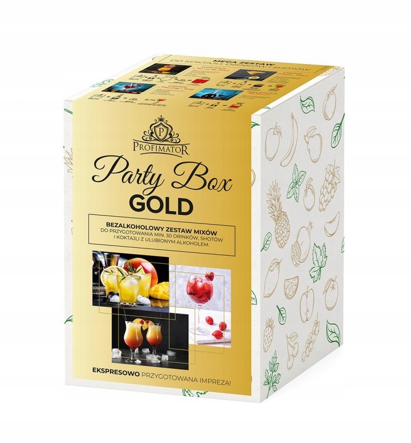 ZAPRAWKA PARTY BOX GOLD 4x300ml PROFIMATOR