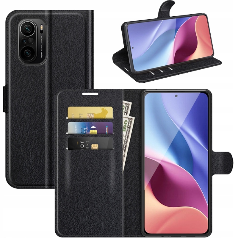 

Etui Portfel Litchi Pokrowiec Do Poco F3