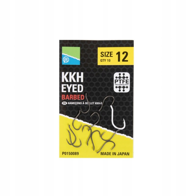 Haczyki Preston Kkh Barbed Nr 10 10szt.