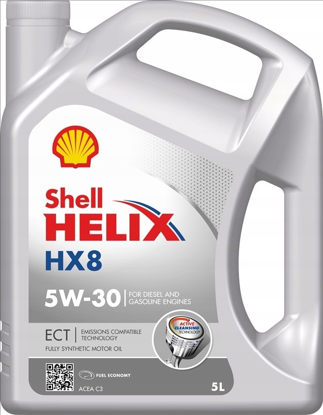 Motorový olej Shell Helix HX8 Ect 5 l 5W-30